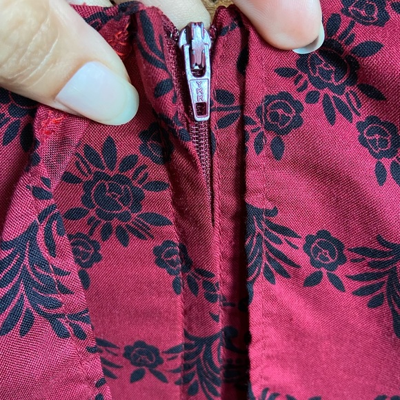 Vintage Gunne Sax prairie collar dress size 9 - Picture 12 of 14